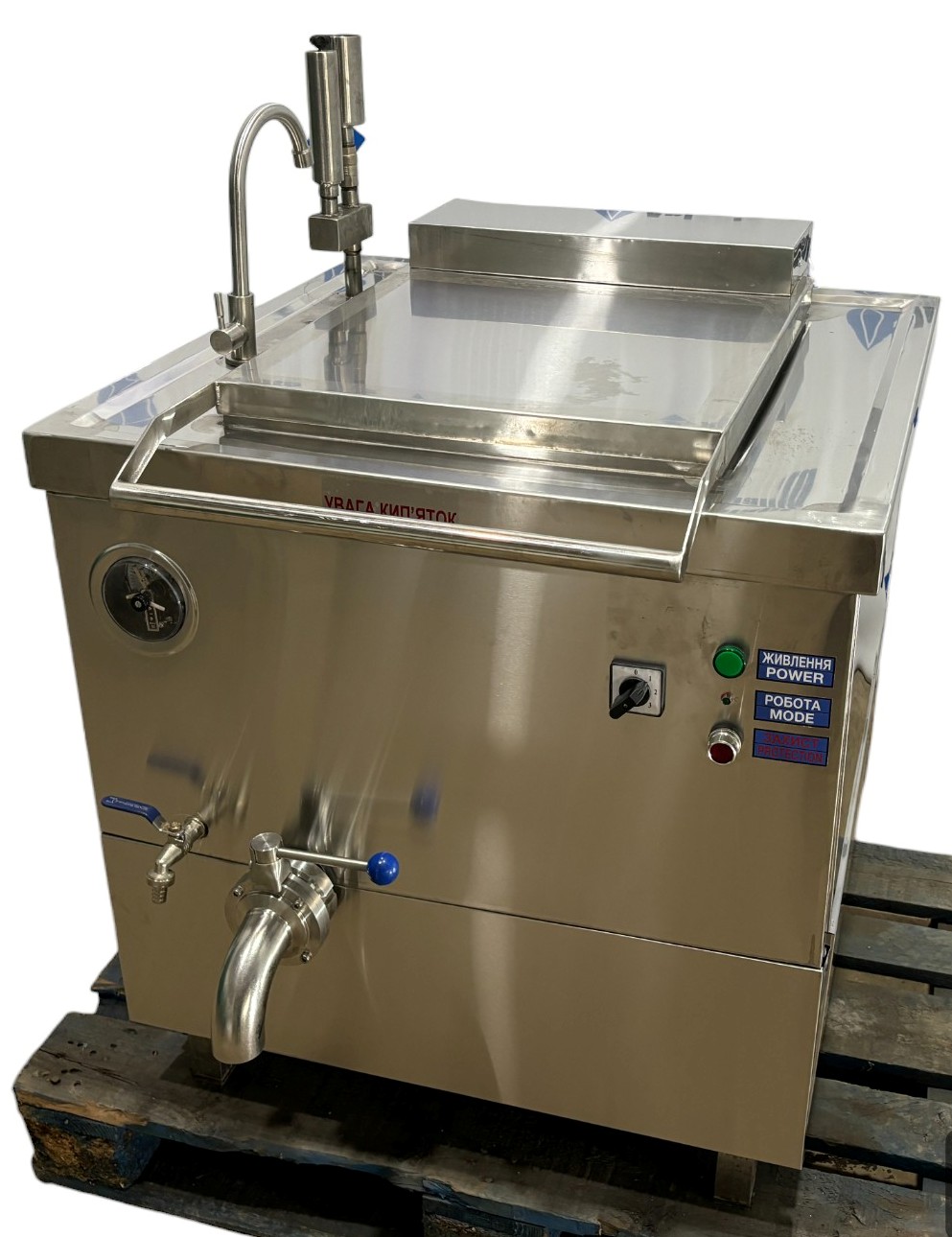 Котел стравоварильний електричний АРТЕ-Н 15 кВт 100 л